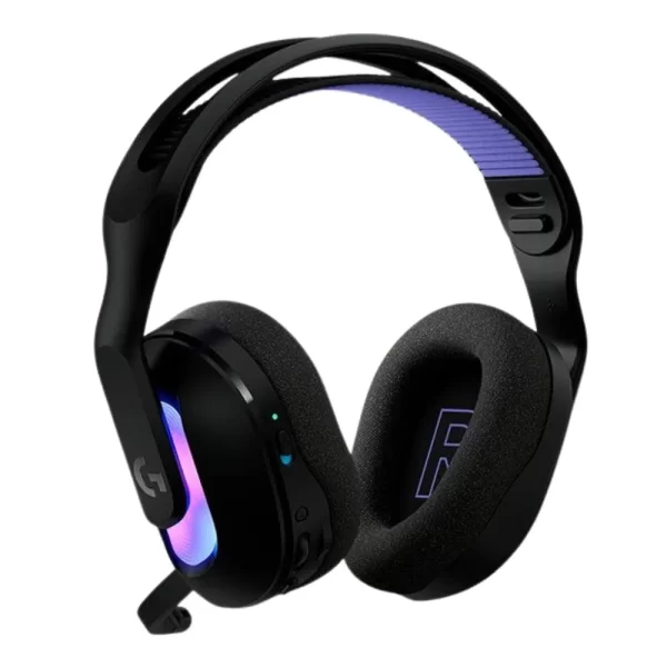 audifono gamer logitech g522 90h lightspeed, bluetooth, cable usb c, rgb, color negro