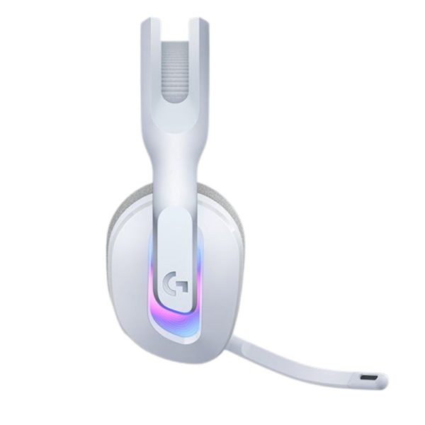 audifono gamer logitech g522 90h lightspeed, bluetooth, cable usb c, rgb, color blanco