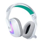 audifono gamer logitech g522 90h lightspeed, bluetooth, cable usb c, rgb, color blanco
