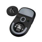 mouse gamer logitech g pro x superlight 2c inalámbrico, color negro