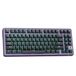 teclado royal kludge rk x87 cableado blackberry mousse switch cremoso