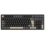 teclado royal kludge rk r98pro usb phantom switch cremoso