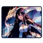 Teclado Aula F75 RGB Inalambrico Blanco y Negro Switch Reaper y Mouse Pad Redragon AK1S - Imagen 4