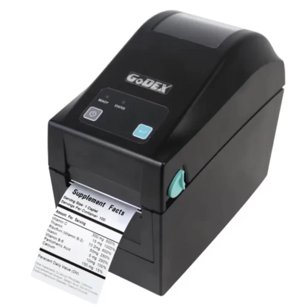 impresora de etiquetas godex dt230, termico directo, 203 dpi, usb