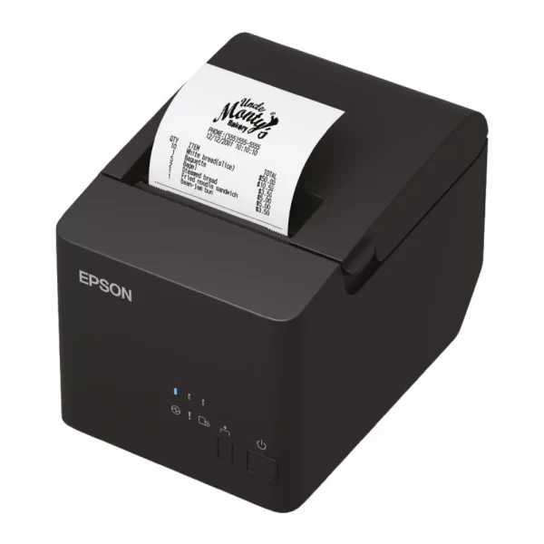 impresora termica de recibos epson tm t20ivl, conexion usb, serial rs 232c, impresion monocroma