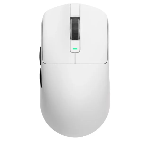 mouse aula sc380 pro, conexión inalámbrica, iluminacion rgb, color blanco