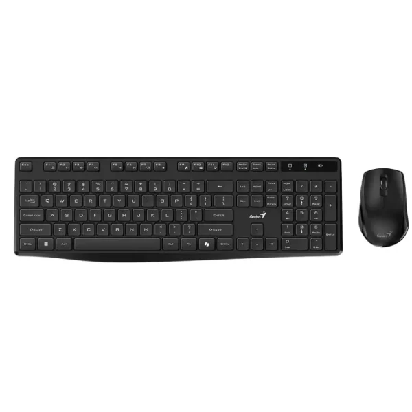 kit teclado y mouse genius km8206s,inalambrico usb, silent