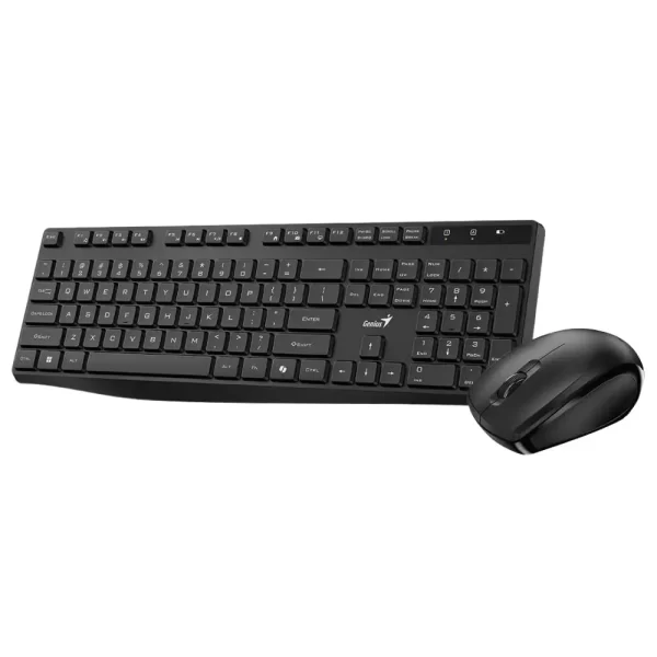 kit teclado y mouse genius km8206s,inalambrico usb, silent
