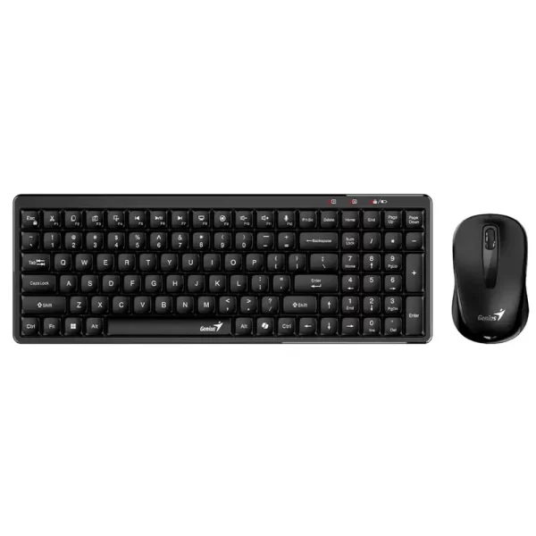 kit teclado y mouse genius luxemate q8000,inalambrico,1600 dpi