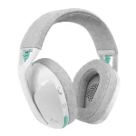 audifono logitech g321 con micrófono inalámbrico lightspeed, color blanco