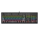 Teclado Mecánico Enkore Kingdom ENK 1001, RGB, Switch Azul