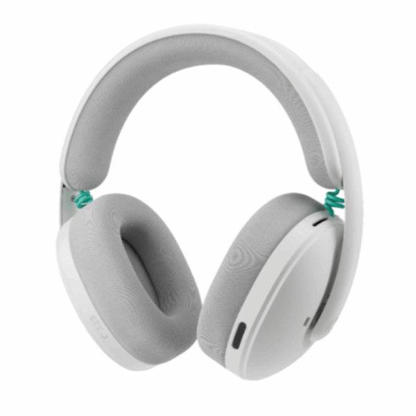 audífonos gamer logitech g325 lightspeed bluetooth con micrófono blanco