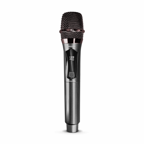 micrófono maxtron mx7218rx leader rx dual wifi